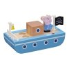 PROMO Peppa Pig - Drewniana łódka z figurką Świnka Peppa 07209