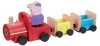 PROMO Peppa Pig - Drewniany pociąg z figurką Świnka Peppa 07210