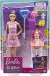 PROMO Barbie Lalka Skipper Miniurodziny krzesełko GRP40 MATTEL