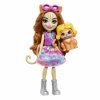 Enchantimals Mobilne studio mody Zestaw + lalka Kotek HPB34 p2 MATTEL