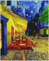 Haft diamentowy Diamond Dotz Diamentowa mozaika Cafe at Night 49,5x60cm DD10005