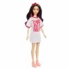 Barbie Lalka Fashionistas Sukienka opalizujące kropki 214 HRH12 MATTEL