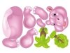 Kreatywna Mozaika ZOO W Walizce 198 el. Układanka 3D, Klocki, Wkrętarka Zestaw Konstrukcyjny