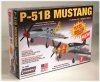 Model Plastikowy Do Sklejania Lindberg (USA) Samolot P-51 Mustang - Lindberg