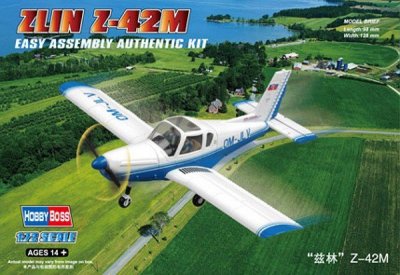 Hobby Boss Model plastikowy ZLIN Z-42M