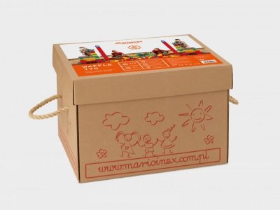 Marioinex Klocki konstrukcyjne Waffle 170 Box