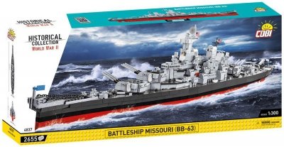 Cobi Klocki Klocki Historical Collection Battleship Missouri (BB-63)