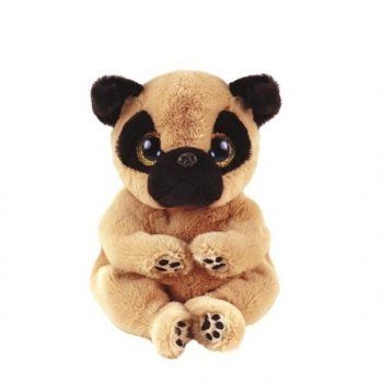 Meteor Maskotka TY Pies mops Izzy 15 cm