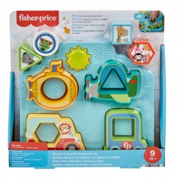 Fisher Price Układanka Pojazdy i kształty