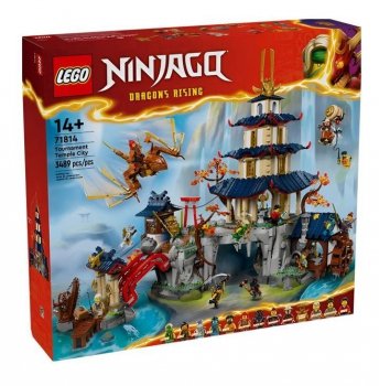 LEGO Klocki Ninjago 71814 Turniejowe miasto ze świątynią