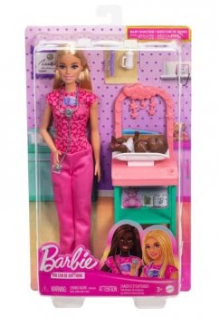 Mattel Lalka Barbie Lekarz Pediatra