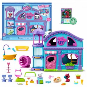 Tm Toys Zestaw figurek Littles Pet Shop Domek 2 figurki