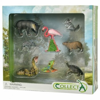 Zestaw 8 dzikich zwierząt w opakowaniu 84098 COLLECTA