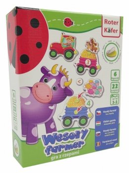 Gra edukacyjna z rzepami Wesoły farmer RK5101-01