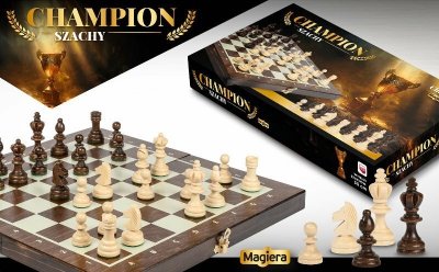 Szachy Champion 35cm MAGIERA