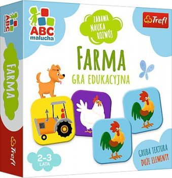 PROMO Farma ABC Malucha gra edukacyjna 01944 Trefl p12