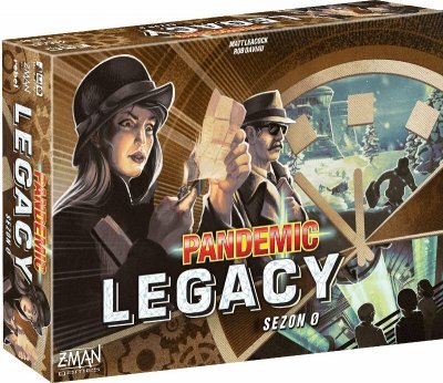 PROMO Pandemic Legacy: Sezon 0 gra REBEL