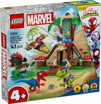 LEGO 11200 SPIDAY Bitwa Spidey’ego i Gobby’ego przy domku na drzewie 4p