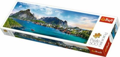Puzzle 500el Panorama Archipelag Lofoty Norwegia 29500 TREFL p16