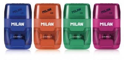 Temperówko-gumka Compact p16 4703116 MILAN mix cena za 1szt.