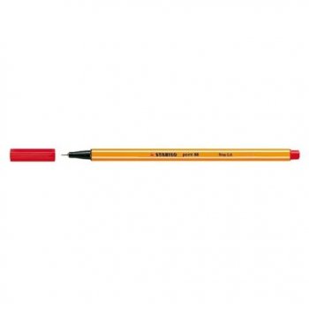 Cienkopis STABILO point88 czerwony p10