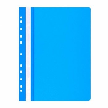 Skoroszyt OFFICE PRODUCTS PP A4 miękki 100/170mikr. wpinany, niebieski p25 cena za 1 szt