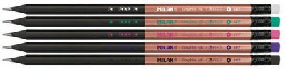 Ołówek z gumką HB Copper p48 MILAN 0714148 Cena za 1szt