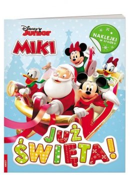 Książka Disney junior. Miki. Już święta! ZIM-9101