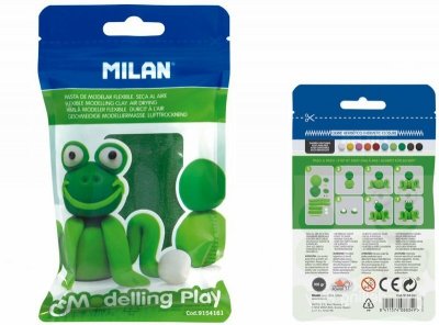 Modelina Air-Dry 100g ciemna zielona 9154161 MILAN