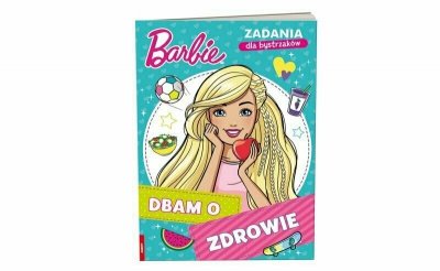 Książka Barbie. Zadania dla bystrzaków. Dbam o zdrowie NAT-1101 AMEET
