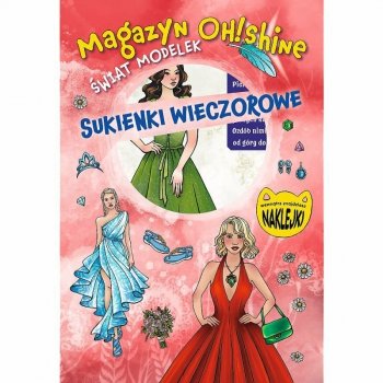 PROMO Magazyn OH!Shine. Świat modelek. Sukienki wieczorowe KS66881 Trefl