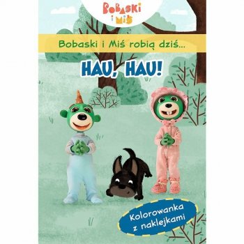 PROMO Bobaski i Miś robią dziś...Hau hau! KS66324 Trefl