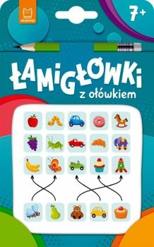 Łamigłówki z ołówkiem 7+. Książeczka turkusowa