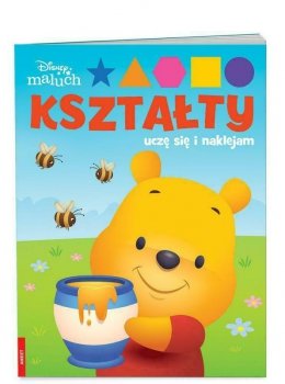 Książeczka Disney Maluch. Kształty. Uczę się i naklejam FIG-9204