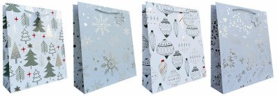 Torebka ozdobna prezentowa JP3022A 30x41,5x12cm mix cena za 1 szt