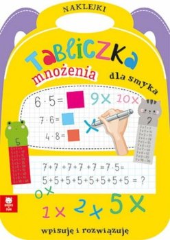 Książeczka Plecak. Tabliczka mnożenia
