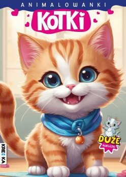 Książeczka Animalowanki Kotki Books and Fun