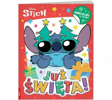 Książeczka Disney Stich. Już święta! ZIM-9107