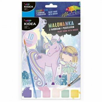 Malowanka A5 z akcesoriami Wróżki Kidea