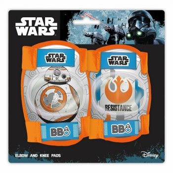 Ochraniacze rowerowe: kolana i łokcie Star Wars BB8 9038 SEVEN