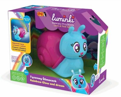 PROMO EP Luminki - Świecący Przyjaciele - Tęczowy Ślimaczek projektor tęczy 04131