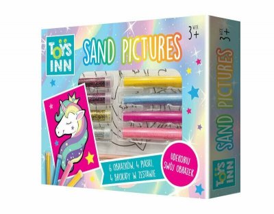 Piaskowe obrazki Unicorn Jednorożec 7038 STNUX