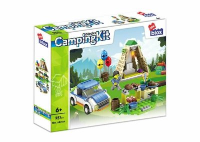 PROMO Klocki konstrukcyjne Alleblox Kamping 251el AB7001