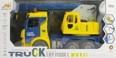 PROMO Auto ciężarowe B/O dźwig 481103 MC