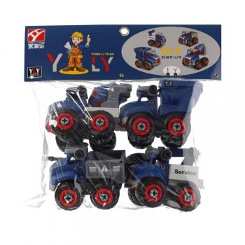 PROMO Auto do skręcania ciężarówka 4szt 481841 MC