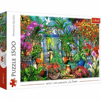 Puzzle 1500el Tajemniczy ogród 26188 Trefl
