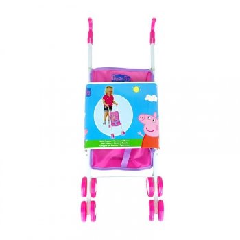 PROMO Wózek dla lalki spacerowy różowy Świnka Peppa Peppa Pig 5360