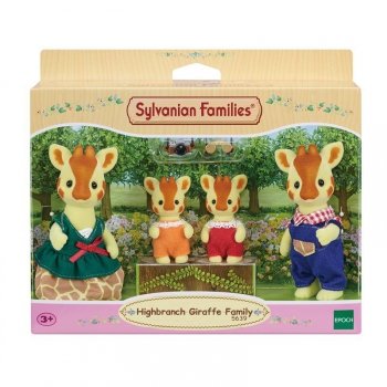 Sylvanian Families Rodzina żyraf z długą szyją 5639