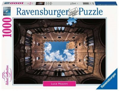 PROMO Puzzle 1000el Luca Mozzini. Palazzo Pubblico, Włochy 167807 RAVENSBURGER