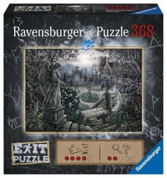 PROMO Puzzle 368el Exit Północ w ogrodzie 171200 RAVENSBURGER